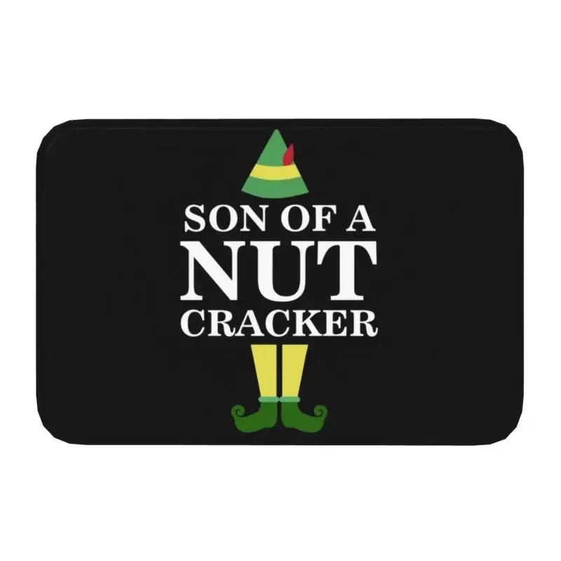 Axyaa Christmas Nutcracker Welcome Mat: Festive Home Decor Anti-Slip Carpet