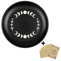 Axyaa Moonphase Jewelry Tray Crystal Sage Incense Holder Tray