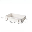 Axyaa Stackable Plastic Storage Box 40cm - Outdoor Tools Organizer