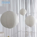 Axyaa Japanese Style LED Paper Pendant Lamps for Home and Restaurant Decor
