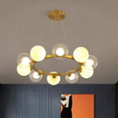 Axyaa LED Ceiling Lamp Chandelier Modern Interior Lighting Pendant Lights Home Decor