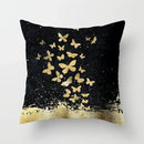 Golden Tree Forest Pillow Case by Axyaa: Car/Home Sofa Bed Decor, 45x45cm Decorative Cushion Cover