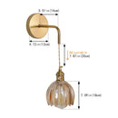 Axyaa Modern LED Glass Ceiling Chandelier for Living Room Bedroom Kitchen Island