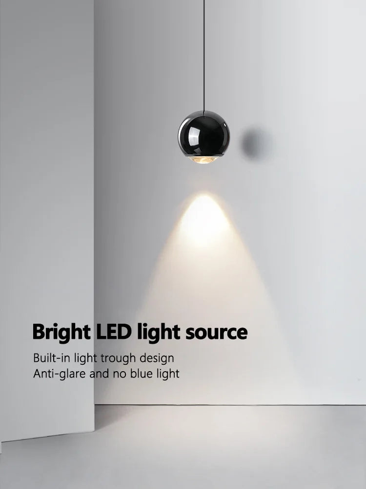Axyaa Chrome Minimalist Chandelier for Bedroom, Study & TV Wall