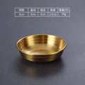 Axyaa 304 Stainless Steel Korean Food Storage Tray Snack Pan Kimchi Plate Kitchen Utensils