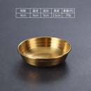 Axyaa 304 Stainless Steel Korean Food Storage Tray Snack Pan Kimchi Plate Kitchen Utensils