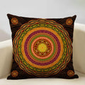 Axyaa Oriental Bliss Sun Moon Ararat Mandala Cushion Cover