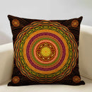 Axyaa Oriental Bliss Sun Moon Ararat Mandala Cushion Cover