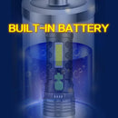 Axya Solar USB Rechargeable Flashlight Waterproof High Lumen Emergency Light