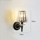 Axyaa Postmodern Crystal Sconce Wall Lamp for Bedroom Living Room Decor