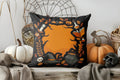 Axyaa Magic Element Pattern Halloween Theme Cushion Cover for Sofa Bedroom Car