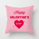 Axyaa Love Heart Cushion Cover for Living Room Sofa Valentine's Day Home Decor