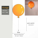 Axyaa Colorful Balloon Memory Wall Light Pull Switch Chandelier with E27 Bulbs