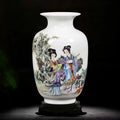 Axyaa Jingdezhen Chinese Ceramic Vase Home Decoration Palace Ornament