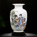 Axyaa Jingdezhen Chinese Ceramic Vase Home Decoration Palace Ornament
