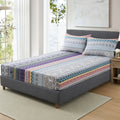 Axyaa Fashion Print Mattress Protector Set for All Seasons