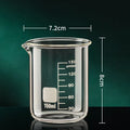 Axyaa High Borosilicate Glass Measuring Cup with Clear Scale for Baking & Laboratory