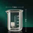 Axyaa High Borosilicate Glass Measuring Cup with Clear Scale for Baking & Laboratory