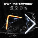 Axyaa Avanza Veloz Daytime Running Lights Turn Signal Front Bumper Daylight White Yellow