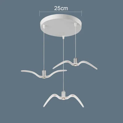 Axyaa Bird LED Pendant Chandelier for Living Room, Bedroom, Bar Lighting