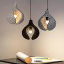 Axyaa Wabi Sabi Resin Pendant Lamp Chandelier for Home Decor