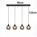 Axyaa Stainless Steel LED Chandelier Lights for Nordic Home Decor