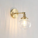 Axyaa Nordic Glass Ball Wall Lamp for Restaurant Bedroom Bathroom Staircase Mirror Lighting