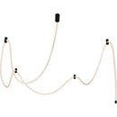 Axyaa Minimalist Rope LED Strip Lamp for Living Room, Office, Exhibition Hall