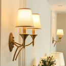 Axyaa Double Headed Wall Lamp for Study Bedroom - European Living Room Decor