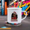 Axyaa Santa Pattern Christmas Coffee Mug Gift Set
