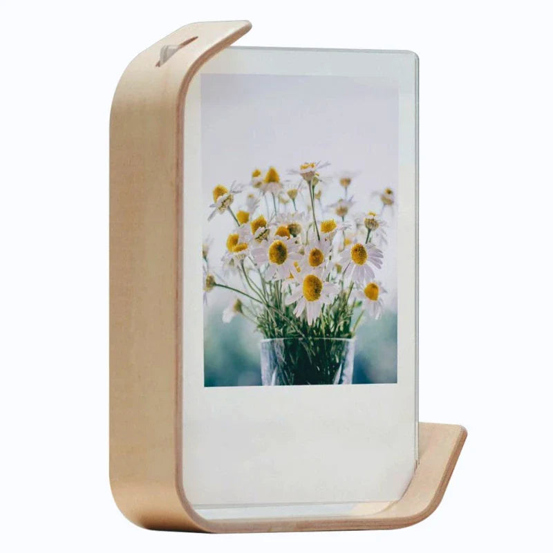 Axyaa Acrylic Wooden Photo Frame | Herbarium Display | Wedding Party Decor Frame
