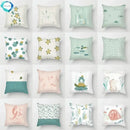 Sea Turtle Decorative Cushion Cover - Axyaa Branded Single Print Sofa Case