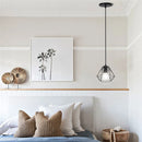 Axyaa Iron Cage Pendant Light: Modern Nordic Industrial Loft Lamparas