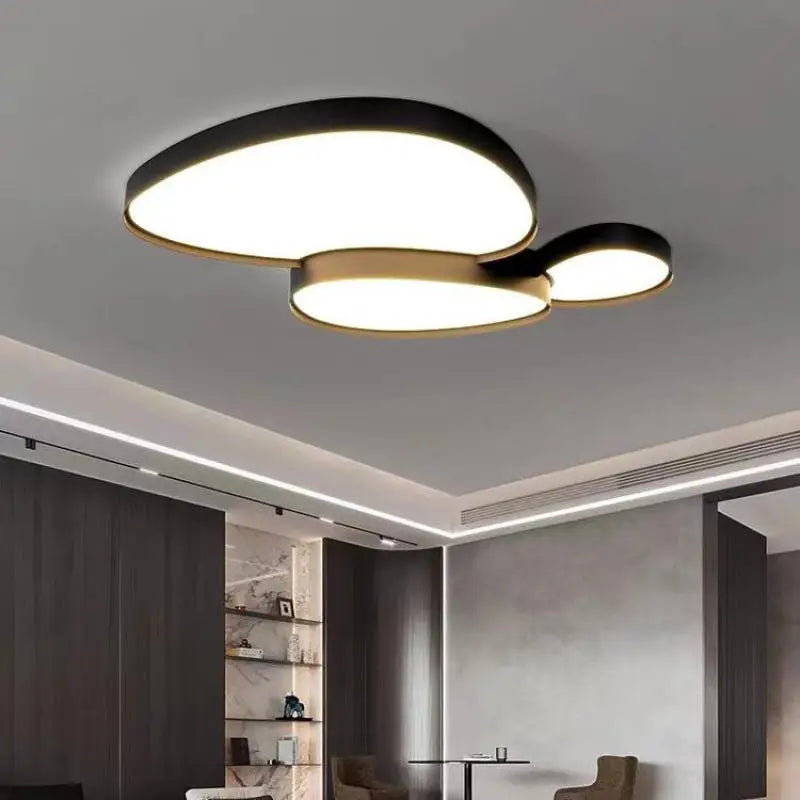 Modern LED Cloud Ceiling Chandelier by Axyaa - Simple Home Decoration Lighting