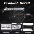 Axyaa LED Daytime Running Lights Turn Signal Fog Lamp For KIA RIO K2 2015-2016