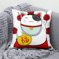 Axyaa Lucky Cat Japanese Style Sofa Bed Pillow Cover: Mount Fuji Japanese Art