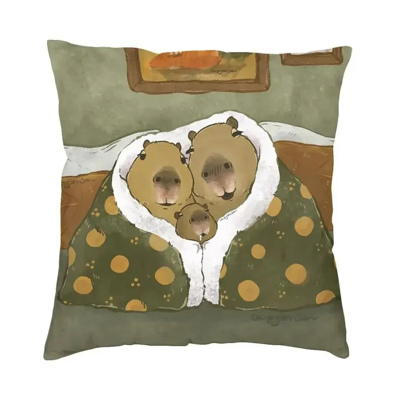 Nordic Print Cushion Cover 40x40cm by Axyaa for Car and Sofa Pillows