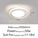 Axyaa LED Ceiling Lamp: Modern Nordic Style for Bedroom, Living Room, Dining Room