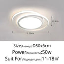 Axyaa LED Ceiling Lamp: Modern Nordic Chandelier for Bedroom, Dining & Living Room