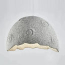 Axyaa Vintage Eggshell Pendant Lamp in Dark Gray for Home and Restaurant