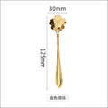 Axyaa Stainless Steel Heart Spoon for Coffee, Desserts & More