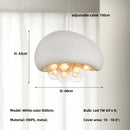 Axyaa Glass G9 LED Pendant Lights for Dining Room, Nordic Design, Indoor Bar Lighting