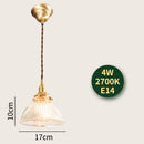 Axyaa Diamond Glass LED Pendant Lamp - Modern Nordic Hanging Lights