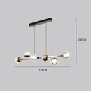 Axyaa Nordic LED Chandelier Pendant Light Fixture for Dining Room and Salon