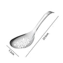 Axyaa Stainless Steel Rice Spoon Colander Skimmer Ladle Serving Utensil