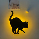 Axyaa Cat Sensor LED Night Light Wall Lamp for Room Lighting Deco