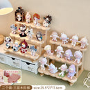 Axyaa Wooden Display Shelf for PopMart Figures - 2/3 Layers Blind Box Storage
