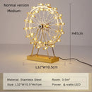Axyaa LED Ferris Wheel Table Lamp for Bedroom Living Kid Room Study Office Decor