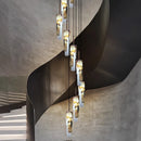 Axyaa Stone Bedroom Headboard Pendant Lamp Luxury Lighting Fixtures