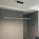 Axyaa LED Strip Chandelier for Restaurant Tea Room Office Bar Bedroom Living Dining